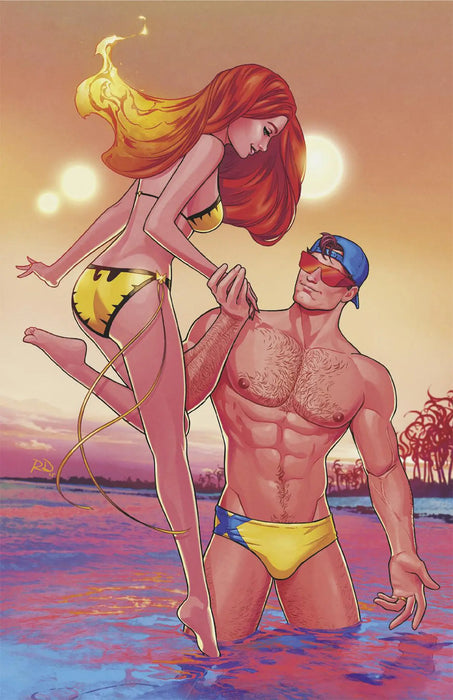 Marvel Swimsuit Special: Friends, Foes & Rivals #1 Russell Dauterman Full Art Variant Marvel Comics
