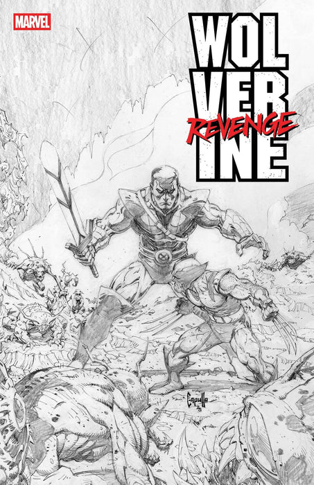 Wolverine: Revenge - Red Band: Raw: Black & White Edition #5 [Polybagged]