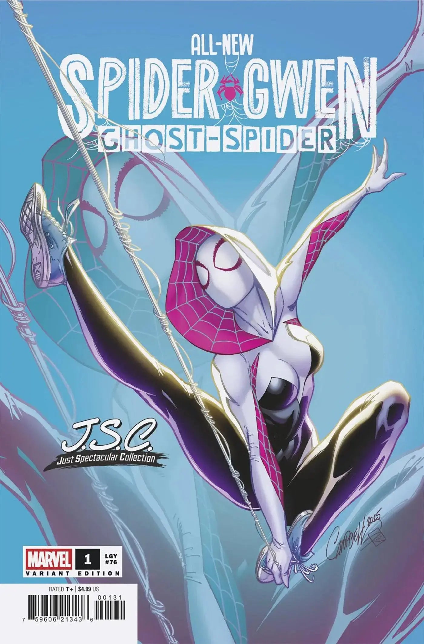 アメコミリーフ All-New Spider-Gwen #1 CGC 9.8 All-New Spider-Gwen: The Ghost-Spider #1 - Revenge Of