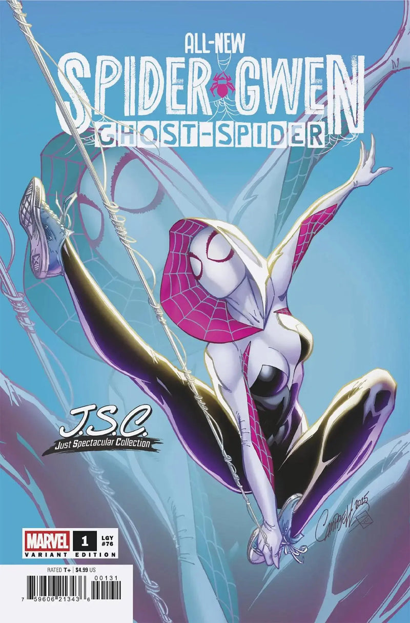 All-New Spider-Gwen: The Ghost-Spider #1 J. Scott Campbell Just Spectacular Collection Variant Marvel Comics