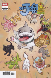 It'S Jeff: Infinity Paws #1 Chrissie Zullo Variant Marvel Comics