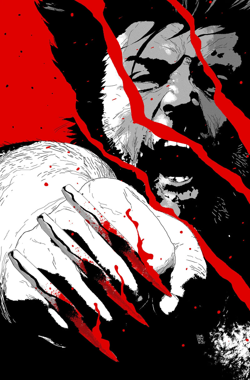 Logan: Black, White & Blood #1 Andrea Sorrentino Full Art Variant Marvel Comics