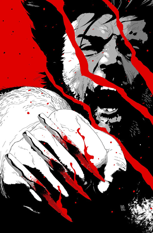 Logan: Black, White & Blood #1 Andrea Sorrentino Full Art Variant Marvel Comics