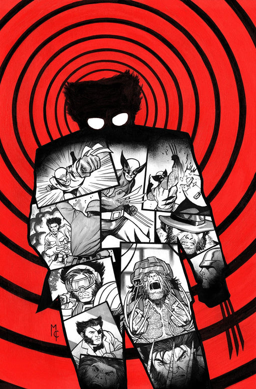 Logan: Black, White & Blood #2 Martin Coccolo Full Art Variant Marvel Comics