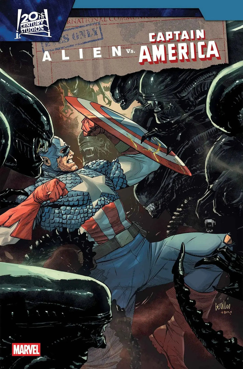 Alien vs. Captain America #1 Marvel Comics