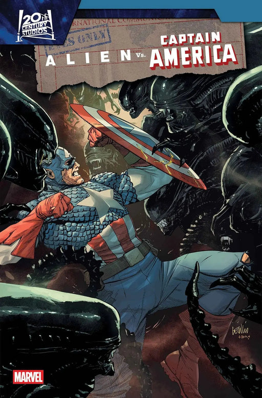 Alien vs. Captain America #1 Marvel Comics