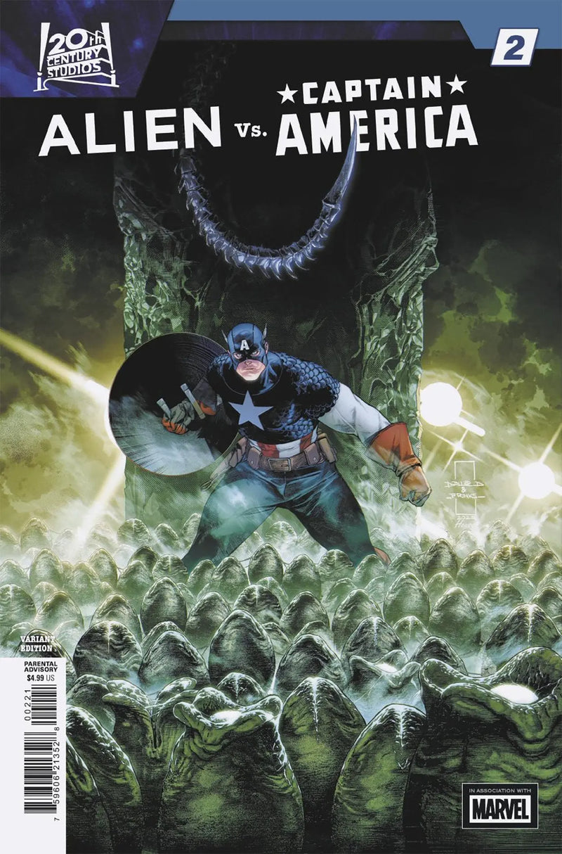 Alien vs. Captain America #2 Marvel Comics