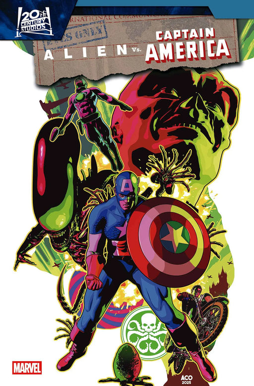 Alien vs. Captain America #3 Marvel Comics