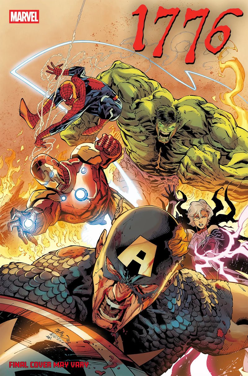 1776 #4 Netho Diaz Variant Marvel Comics