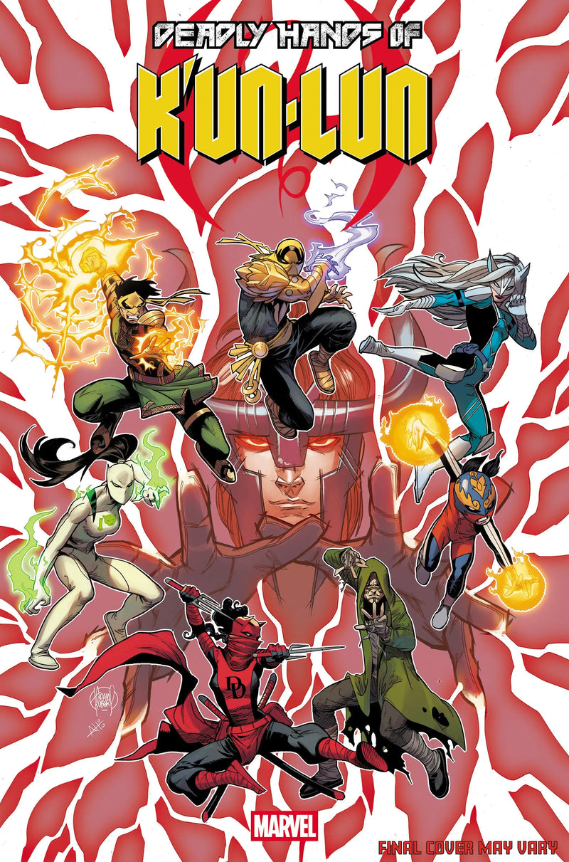 Deadly Hands Of K'un Lun #1 Adam Kubert Variant Marvel Comics