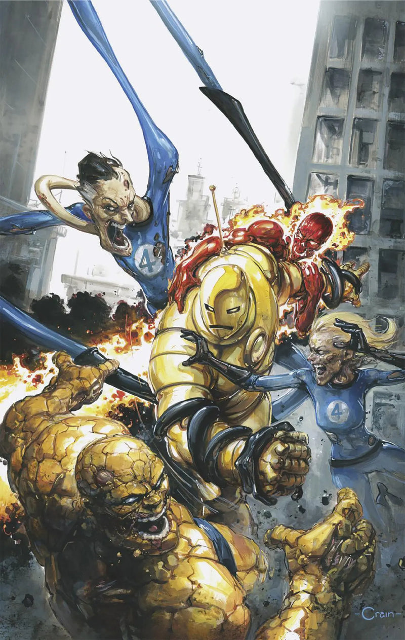 Marvel Zombies: Red Band #1 Clayton Crain Full Art Variant [Polybagged] Marvel Comics