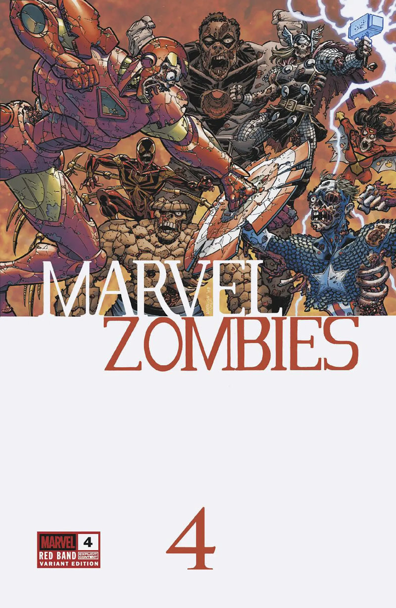 Marvel Zombies: Red Band #4 [Polybagged] Marvel Comics
