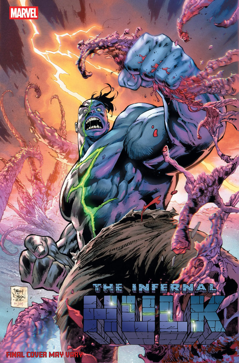 Infernal Hulk #4 Tony Daniel Variant Marvel Comics