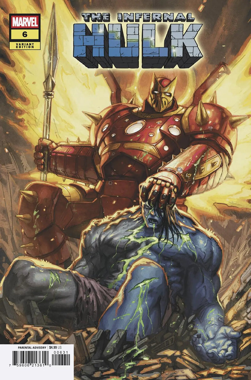 Infernal Hulk #6 Davide Paratore Variant Marvel Comics