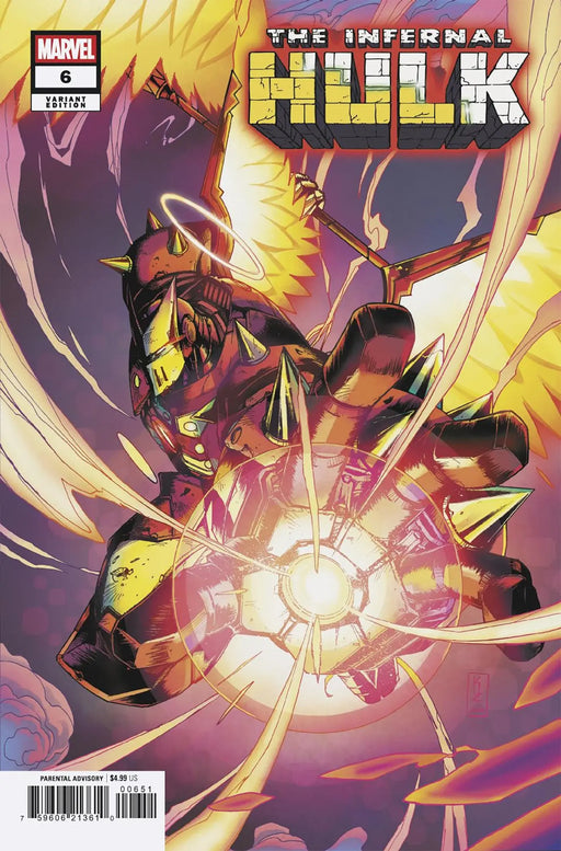 Infernal Hulk #6 Kei Zama Hellbuster Armor Variant Marvel Comics