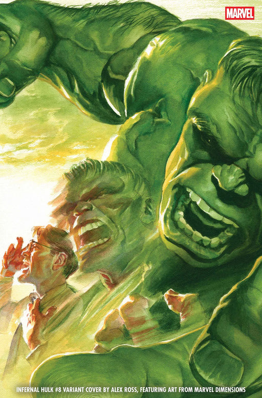 Infernal Hulk #8 Alex Ross Marvel Dimensions Variant Marvel Comics