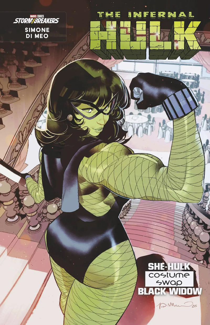 Infernal Hulk #9 Simone Di Meo Hellfire Costume Swap Variant Marvel Comics