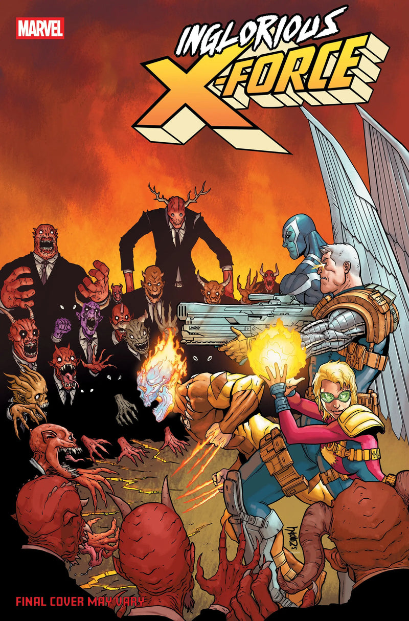 Inglorious X Force #2 Jacen Burrows Variant Marvel Comics