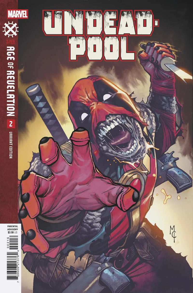 Undeadpool #2 Martin Coccolo Variant [AOR] Marvel Comics