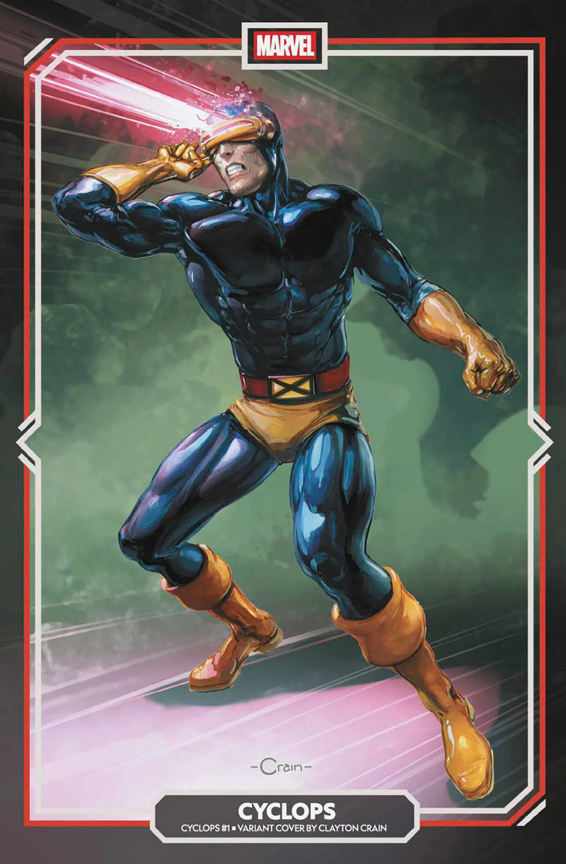 Cyclops #1 Clayton Crain Variant Marvel Comics