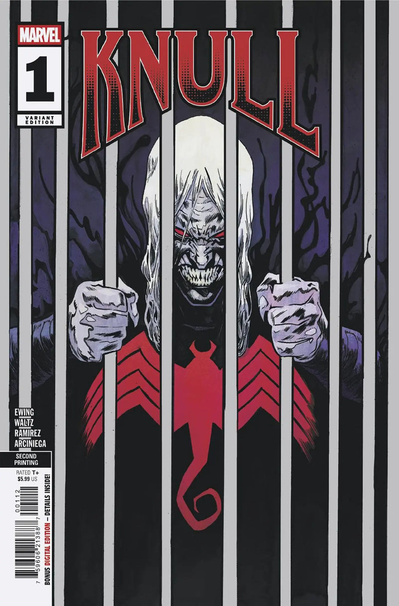 Knull #1 Mike Walsh 2nd Printing Variant Marvel Comics