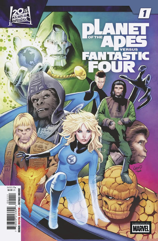 Planet Of The Apes vs. Fantastic Four #1 Marvel Comics
