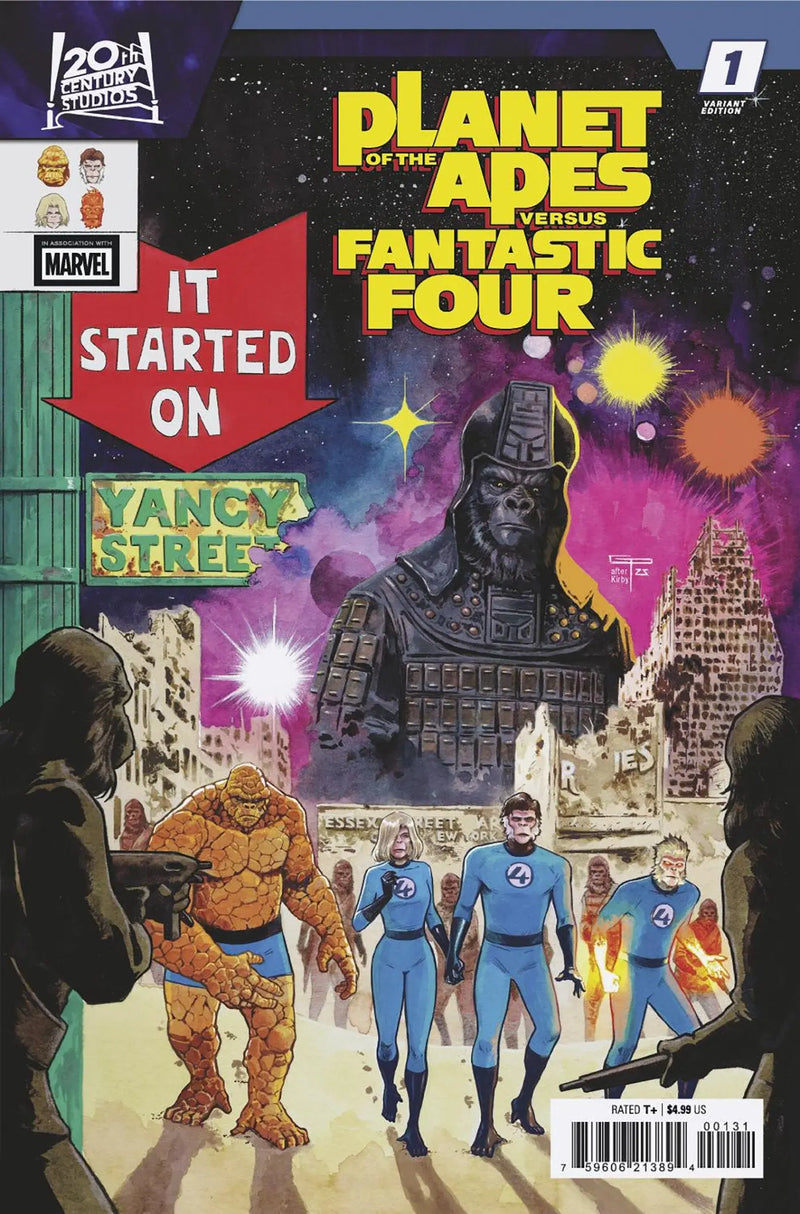 Planet Of The Apes vs. Fantastic Four #1