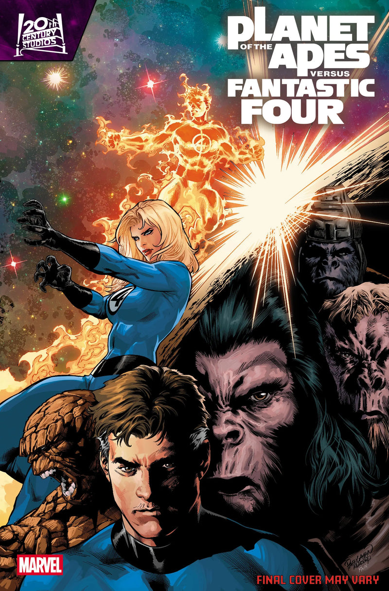 Planet Of The Apes vs. Fantastic Four #2 Carlo Pagulayan Versus Variant Marvel Comics
