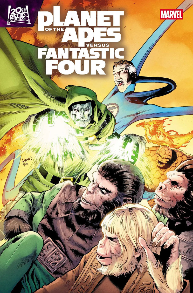 Planet Of The Apes vs. Fantastic Four #4 Marvel Comics