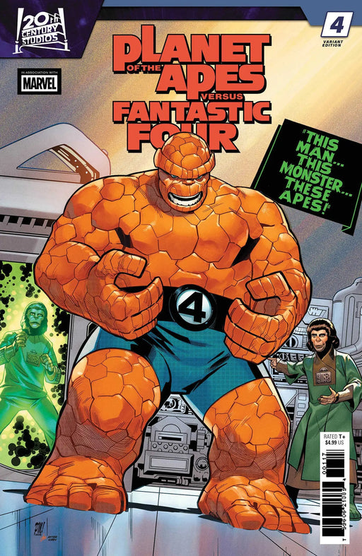 Planet Of The Apes vs. Fantastic Four #4 Paco Medina Homage Variant Marvel Comics