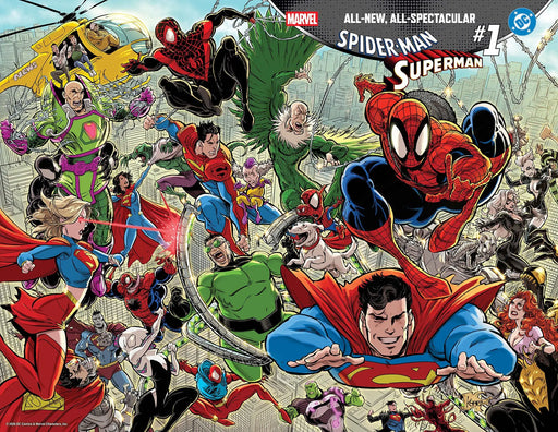 Marvel/DC: Spider-Man/Superman #1 Kaare Andrews Wraparound Variant Marvel Comics
