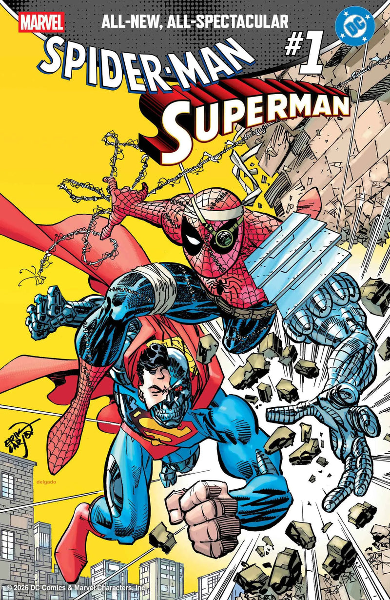 Marvel/DC: Spider-Man/Superman #1 Erik Larsen Variant Marvel Comics