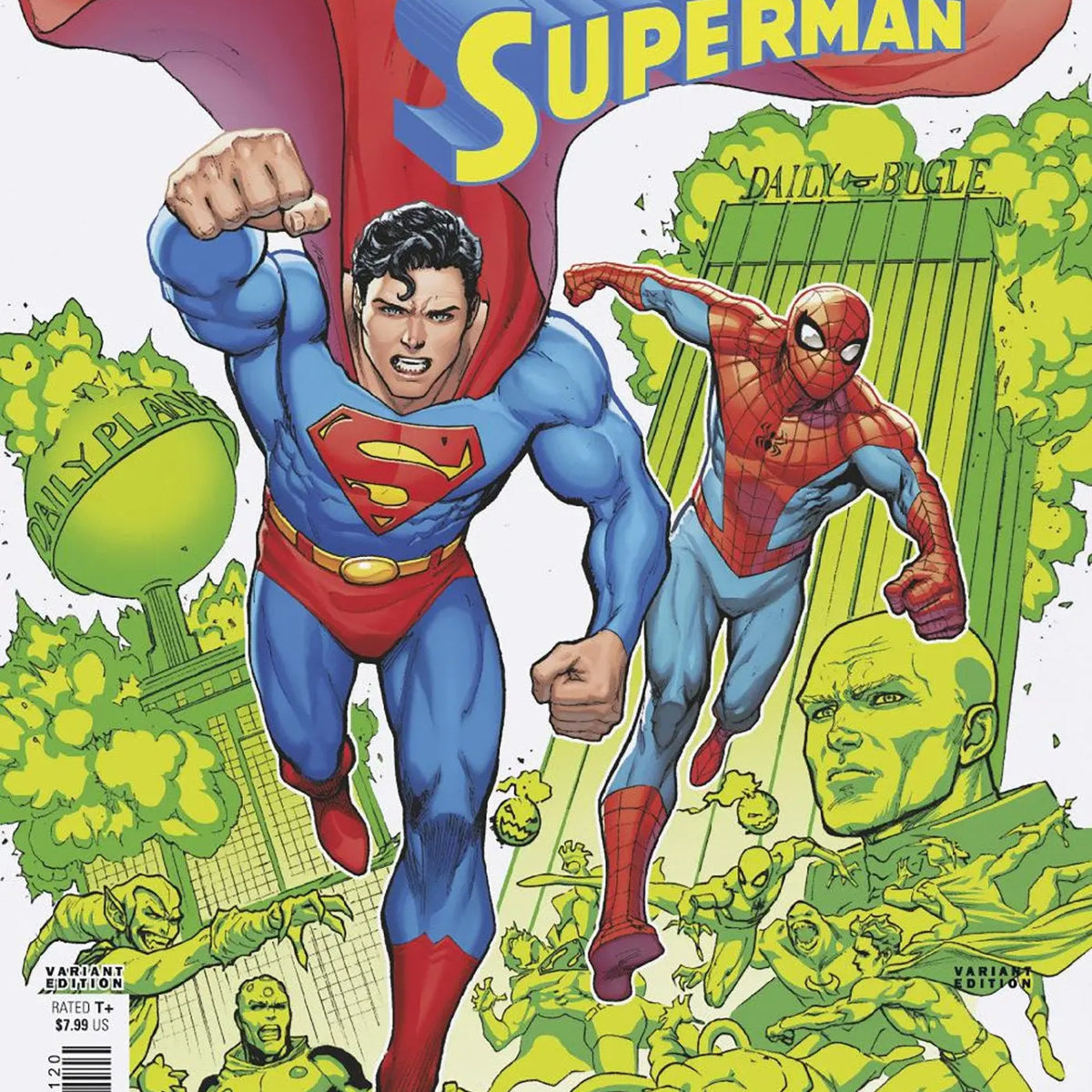 Marvel/DC: Spider-Man/Superman #1 David Marquez Homage Variant