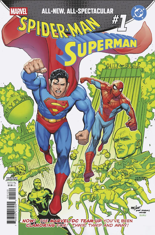 Marvel/DC: Spider-Man/Superman #1 David Marquez Homage Variant Marvel Comics