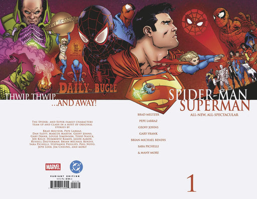 Marvel/DC: Spider-Man/Superman #1 Giuseppe Camuncoli Homage Variant Marvel Comics