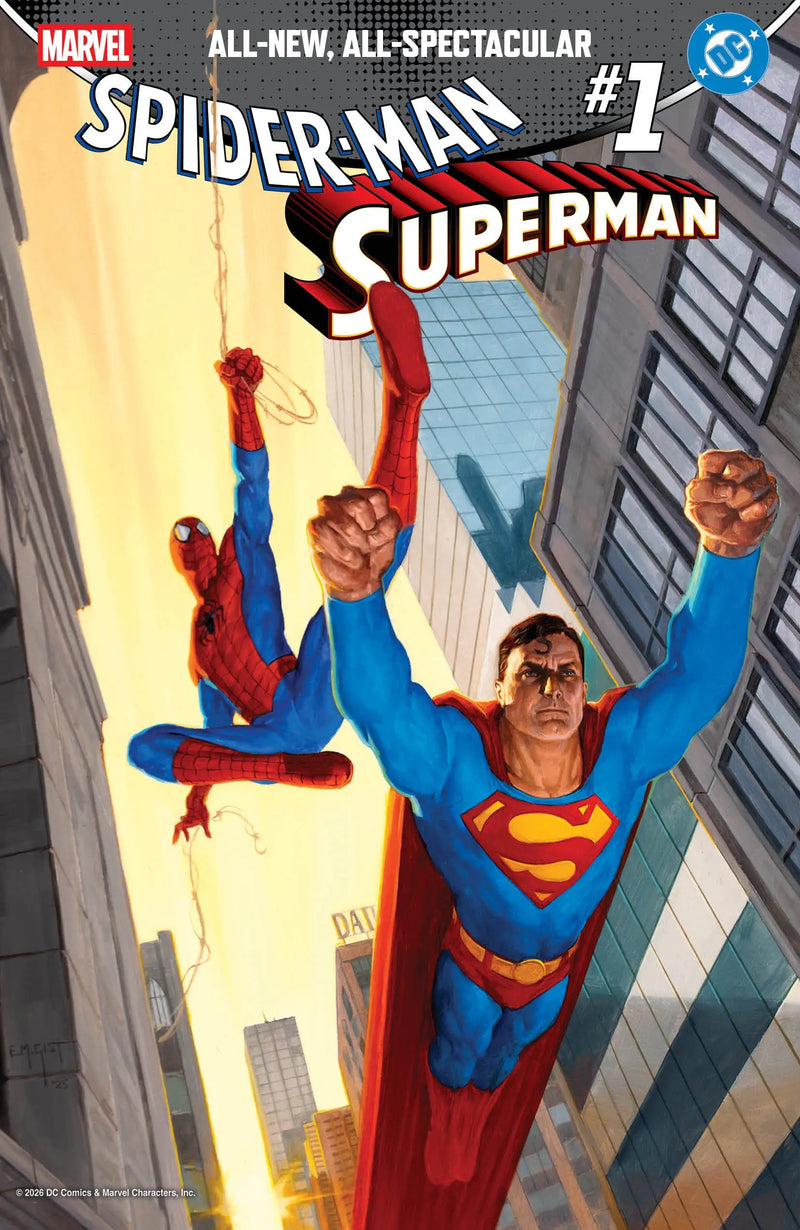 Marvel/DC: Spider-Man/Superman #1 E.M. Gist Variant Marvel Comics