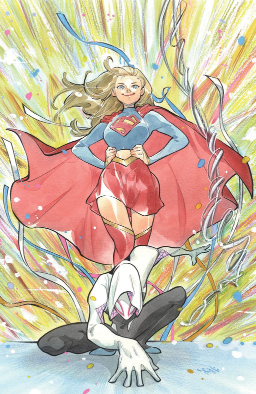 Marvel/DC: Spider-Man/Superman #1 Peach Momoko Ratio Virgin 2nd Printing Variant Marvel Comics