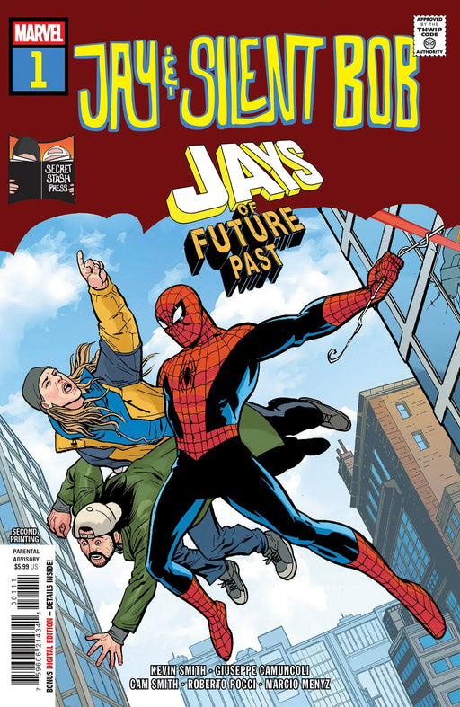 Jay & Silent Bob: Jays Of Future Past #1 Giuseppe Camuncoli 2nd Printing Variant Marvel Comics