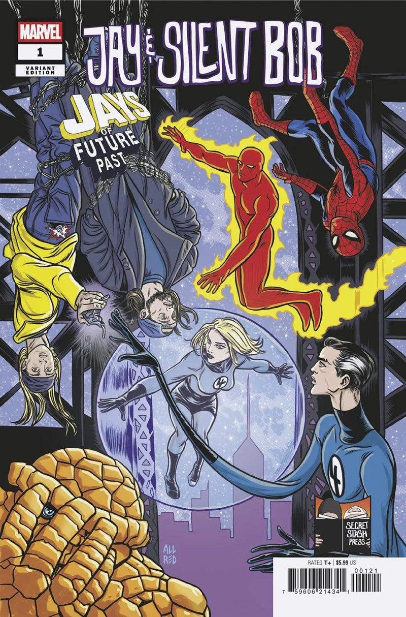 Jay & Silent Bob: Jays Of Future Past #1 Michael Allred Variant Marvel Comics