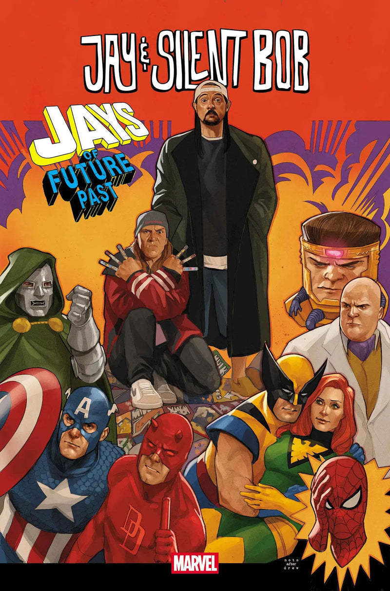 Jay & Silent Bob: Jays Of Future Past #1 Phil Noto Homage Variant Marvel Comics
