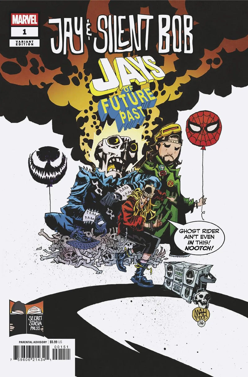 Jay & Silent Bob: Jays Of Future Past #1 Jim Mahfood Variant Marvel Comics