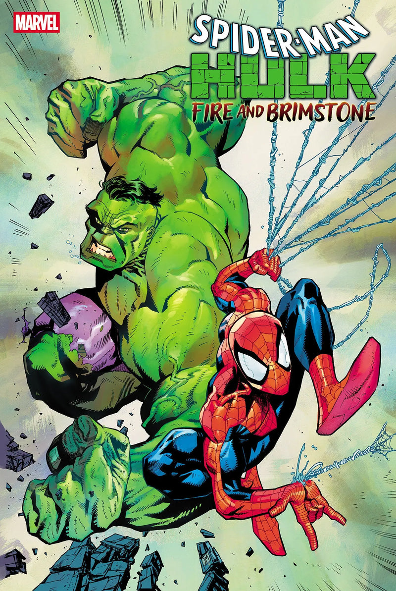 Spider-Man/Hulk: Fire And Brimstone #1 Justin Mason Variant Marvel Comics