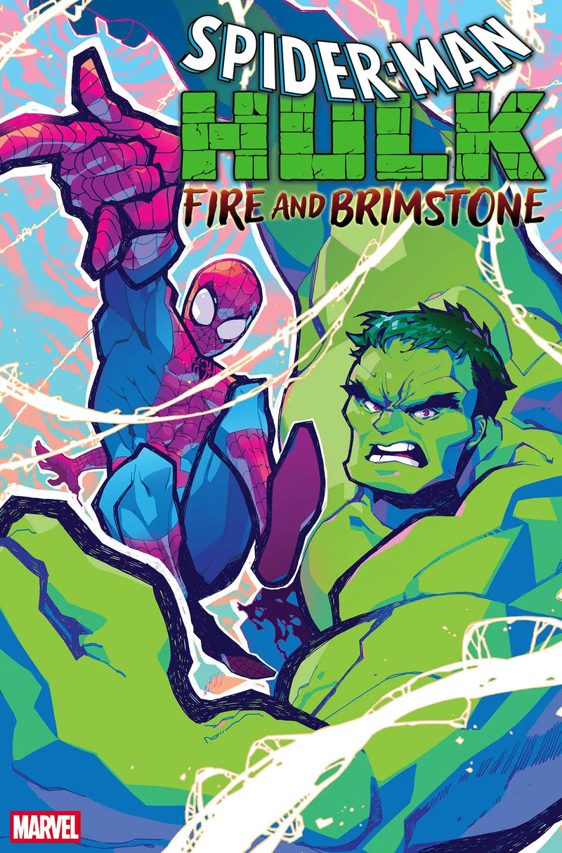 Spider-Man/Hulk: Fire And Brimstone #1 Rose Besch Variant Marvel Comics