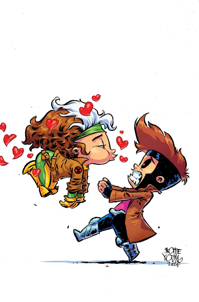 Rogue #1 Skottie Young Ratio Virgin 2nd Printing Variant Marvel Comics