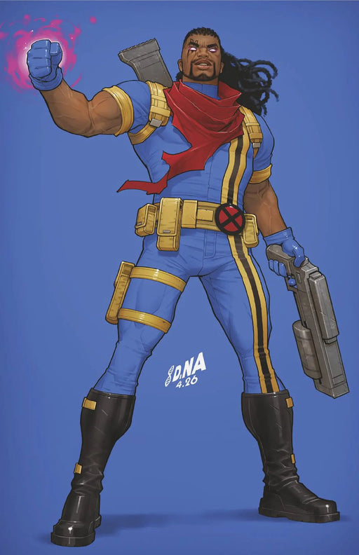Bishop #2 David Nakayama Color Block Blue Full Art Variant Marvel Comics