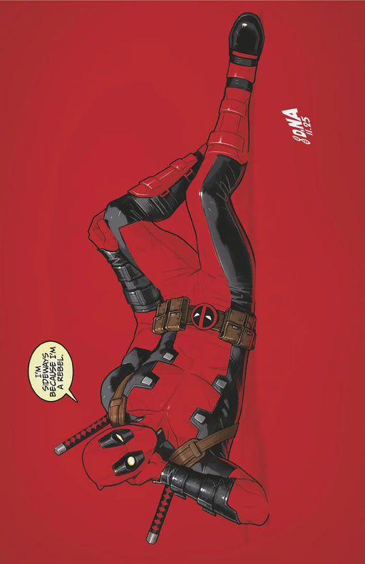 Wade Wilson: Deadpool #1 David Nakayama Color Block Red Full Art Variant Marvel Comics