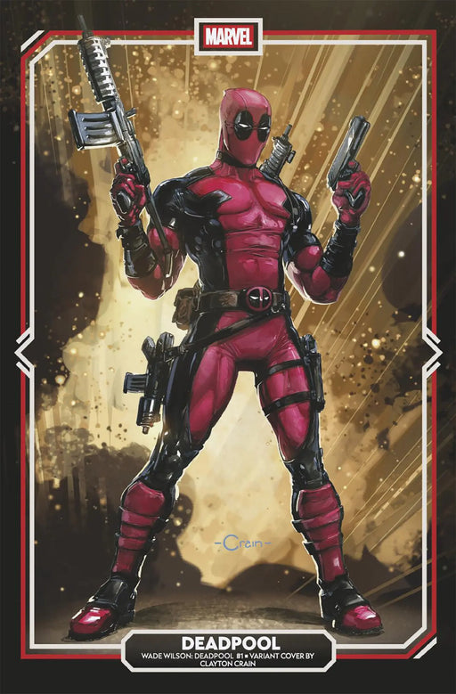 Wade Wilson: Deadpool #1 Clayton Crain Variant Marvel Comics
