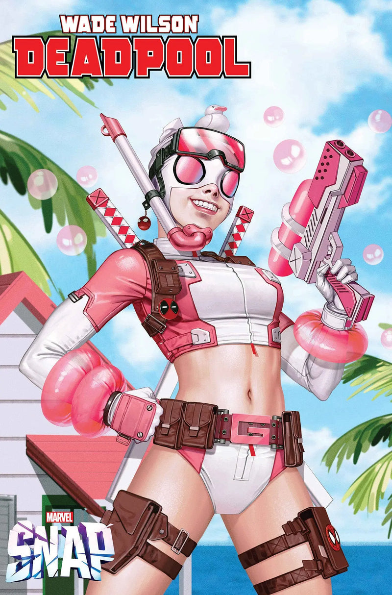 Wade Wilson: Deadpool #6 Inhyuk Lee Marvel Snap Swimsuit Variant Marvel Comics