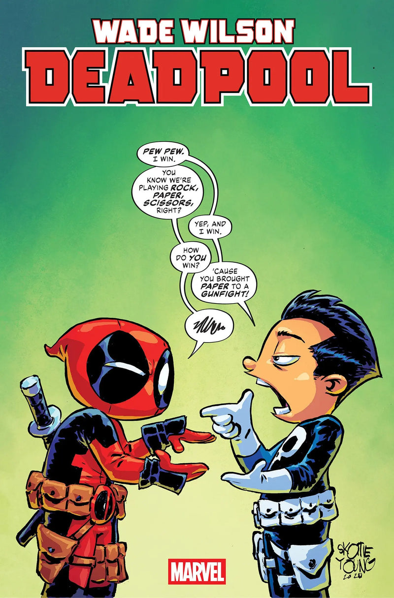 Wade Wilson: Deadpool #8 Skottie Young Variant [Bg] Marvel Comics