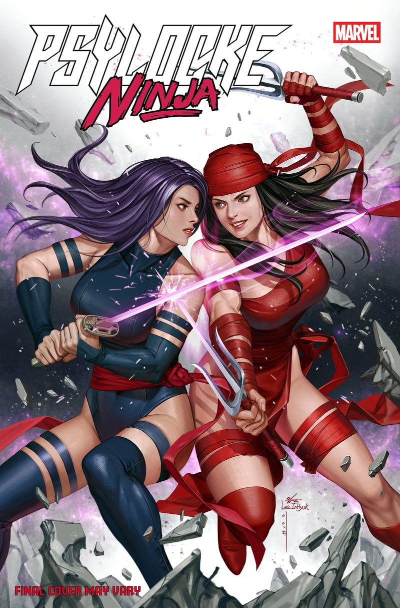 Psylocke: Ninja #2 Inhyuk Lee Versus Elektra Variant Marvel Comics